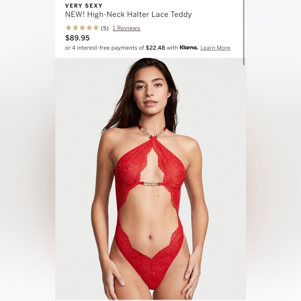 Victorias Secret Very Sexy Teddy